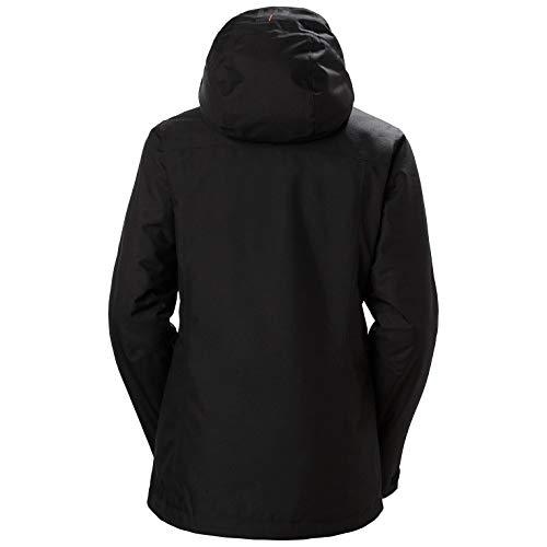 【並行輸入品】Helly Hansen Womens Luna/Gale Winter Jacket   Black, Lの画像