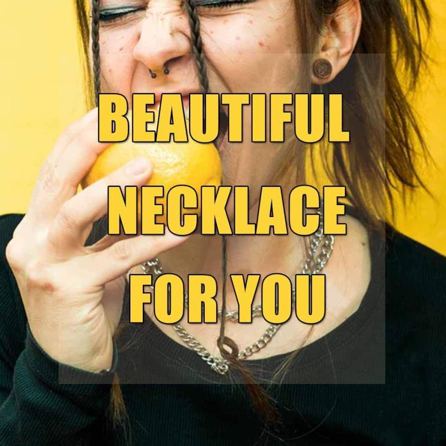 【並行輸入品】Masiter Rhinestone Lock Necklace Chunky Cuban Link Choker OT Toggle_6