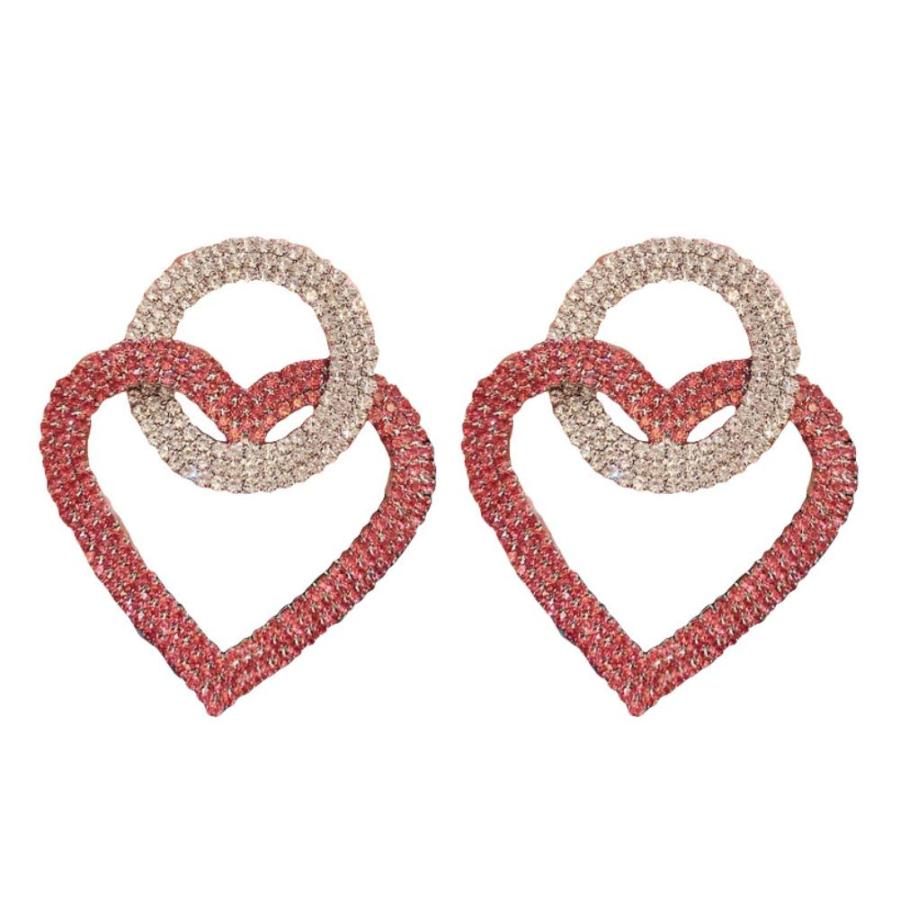 【並行輸入品】shiYsRL Earrings Stud Crystal Pearl Earring Set, Women Rhineston