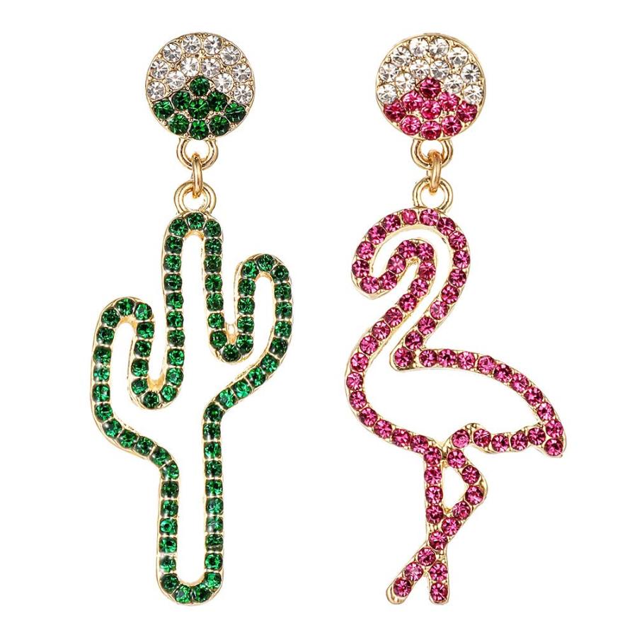 【並行輸入品】shiYsRL Earrings Stud Crystal Pearl Earring Set, Women Hollow Rh