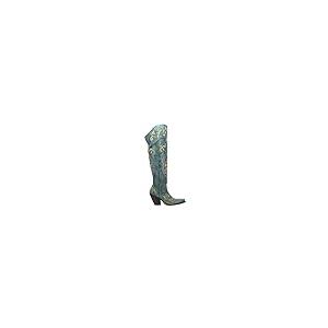 【並行輸入品】Dan Post Boots レディース フラワー チャイルド スニップトウ ウエスタンカウボーイブンドレス ブーツ ニーハイ ヒの画像