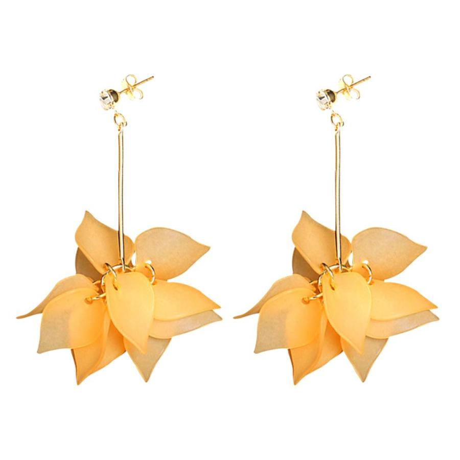 【並行輸入品】shiYsRL Earrings Stud Crystal Pearl Earring Set, Women Flower Pe