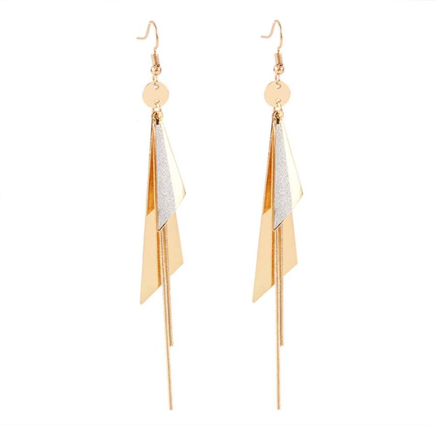 【並行輸入品】shiYsRL Earrings Stud Crystal Pearl Earring Set, Women Triangle