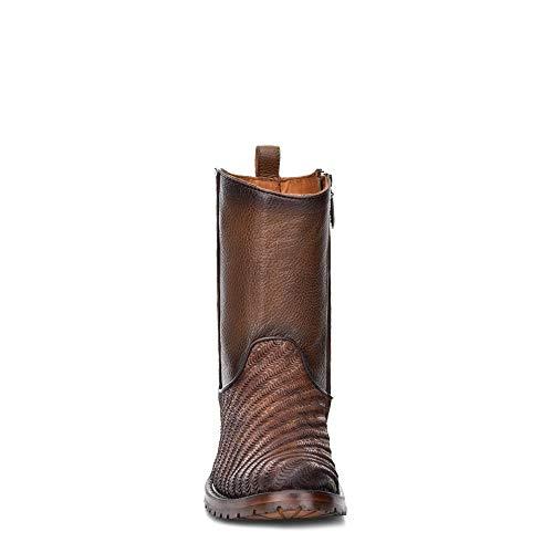 【並行輸入品】Cuadra メンズ ブーツ 牛革 ジッパー付き US サイズ: 12 カラー: ブラウン Cuadra Men's Boot iの画像