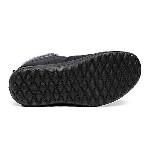 【並行輸入品】Dacomfy Mens Waterproof Snow Boots, Winter Work Boots for Men Anの画像