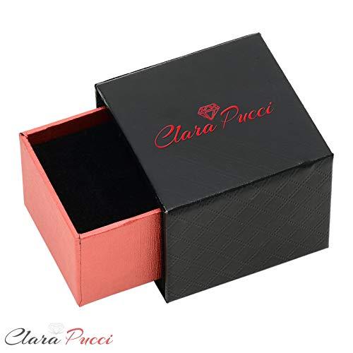 【並行輸入品】Clara Pucci 2.1 ct Brilliant Emerald Cut Solitaire VVS1 Flawlessの画像