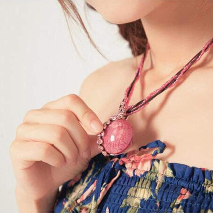 【並行輸入品】SEniutarm Necklaces for Women Girls - Bohemian Women Rhinestone Inla_2