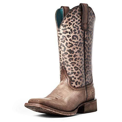【並行輸入品】Ariat Womens Circuit Savanna Western Boot Naturally Distressed Bの画像