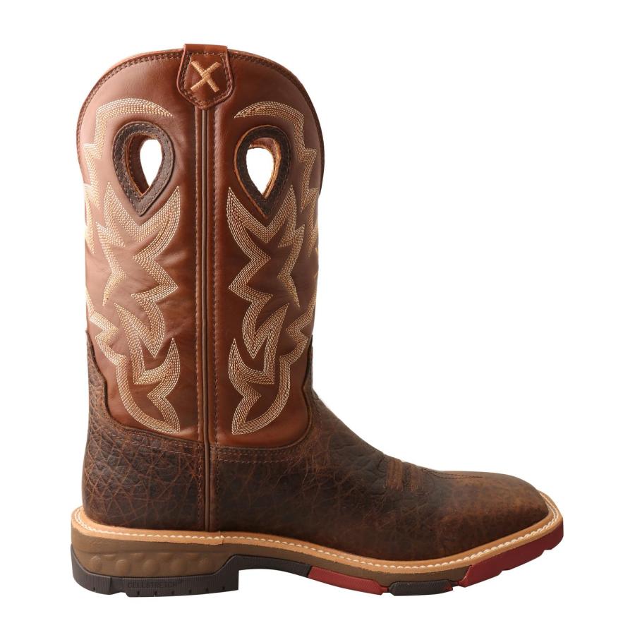 【並行輸入品】Twisted X Men's 12" Western Work Boot, Soft Toe, EE, 13の画像
