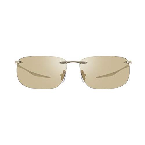 人気ブランド激安通販 Revo Sunglasses Descend Z: Polarized Rimless Lens with Stainless 並行輸入品
