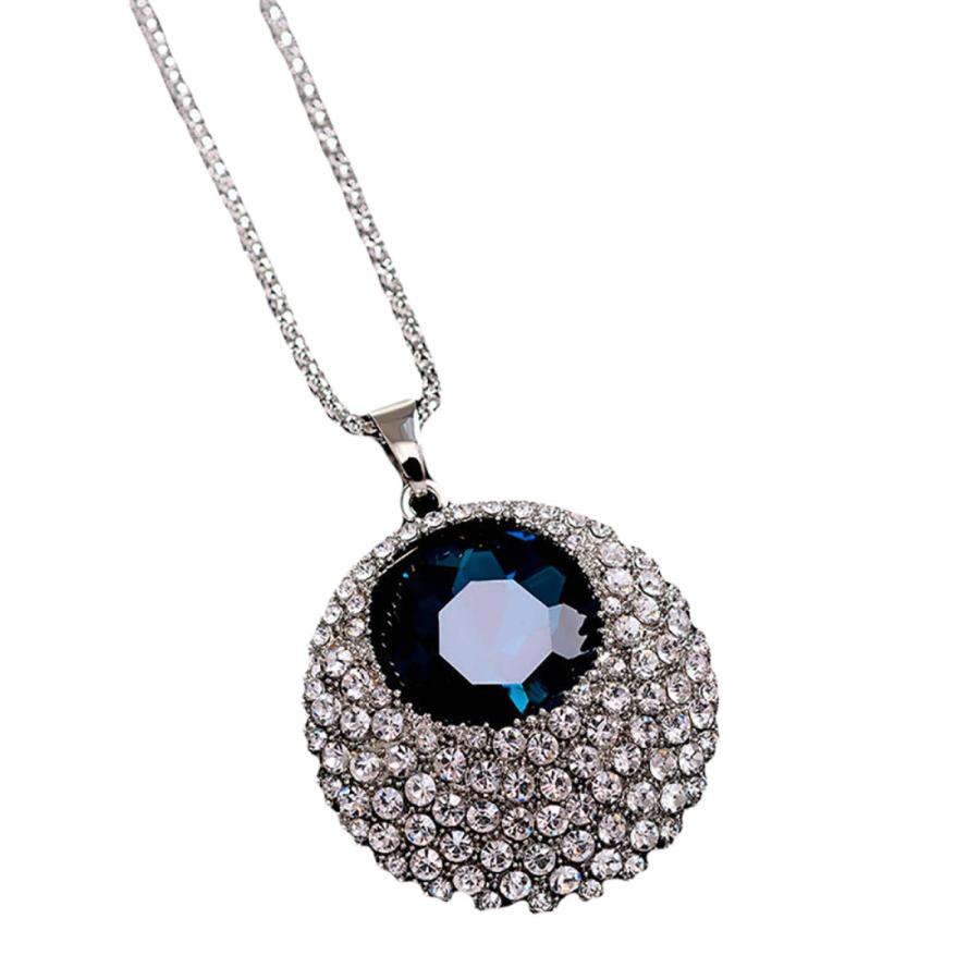 【並行輸入品】SEniutarm Necklaces for Women Girls   Women Vintage Rhinestone R