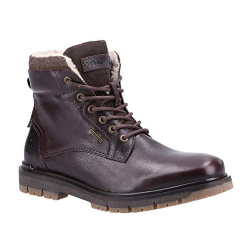【並行輸入品】Hush Puppies Men's Patrick Ankle Boot, Brown, 10の画像