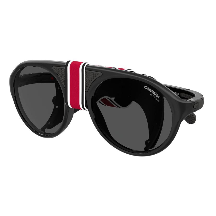 並行輸入品】Carrera mens Hyperfit 19/S Sunglasses, Black/Gray