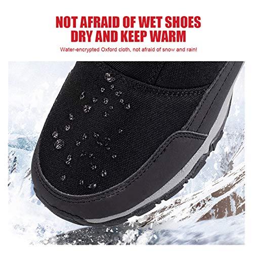 【並行輸入品】WANGLUKANG Winter Thick Couple Snow Boots Plus Velvet Warm Sideの画像