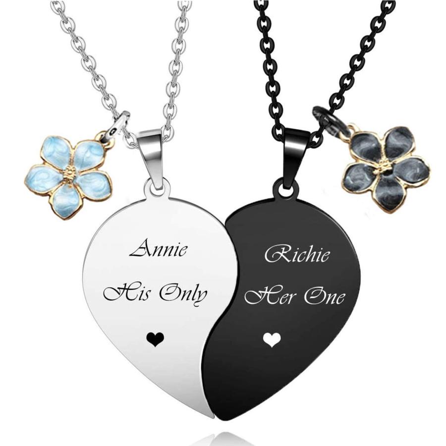 【並行輸入品】MJartoria BFF Necklace for 2 Split Valentine Heart Necklace TOGE
