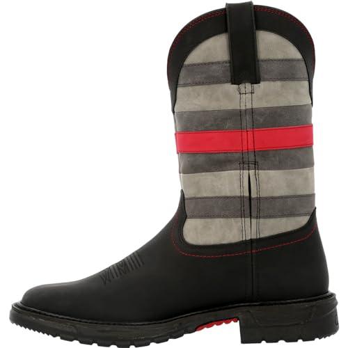 【並行輸入品】Rocky Red Line Western Boot Size 9.5(M)の画像