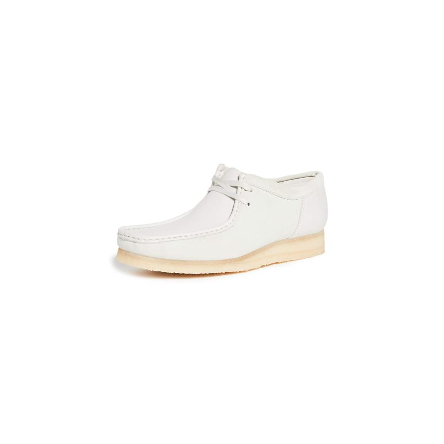 【並行輸入品】Clarks (クラークス) メンズ 2色 ワラビーブーツ US サイズ: 11 カラー: ホワイト Clarks Men's Tの画像