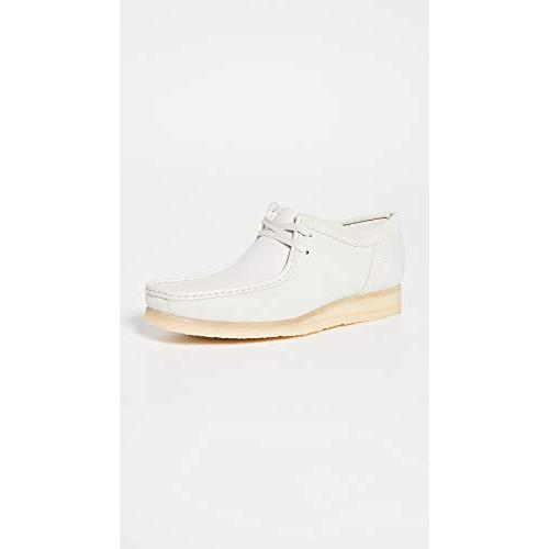 【並行輸入品】Clarks (クラークス) メンズ 2色 ワラビーブーツ US サイズ: 11 カラー: ホワイト Clarks Men's Tの画像