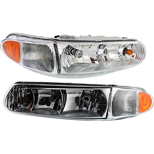 【並行輸入品】Garage Pro Headlight Assembly Compatible with 1997 2005 Buick Ceの画像