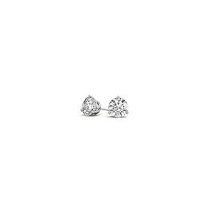【並行輸入品】Facets Jewels Moissanite Stud Earings, 3ct DEF Color Brilliant Rの画像