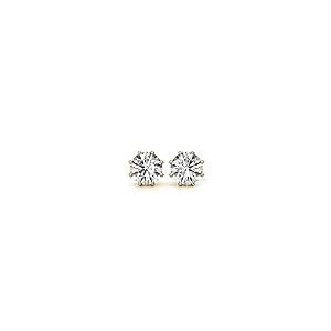 【並行輸入品】Facets Jewels Moissanite Stud Earings, 2ct DEF Color Brilliant Rの画像