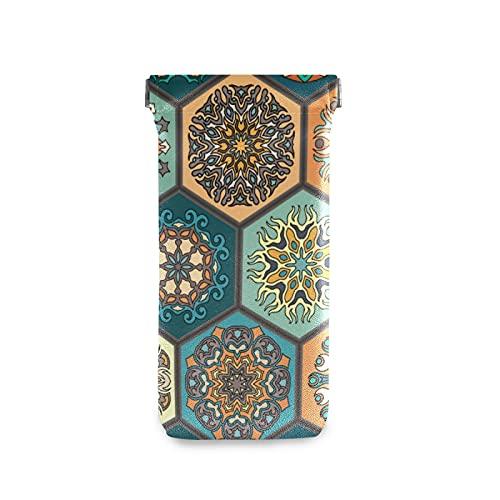 【並行輸入品】susiyo Colorful Vintage Floral Mandala Sunglasses Pouch Squeezeの画像