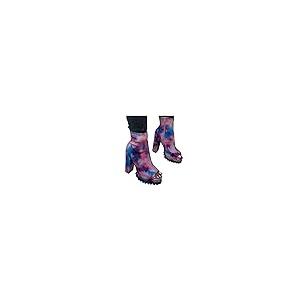 【並行輸入品】Ankle Boots for Women High Heel Peep Toe Ankle Booties Platformの画像
