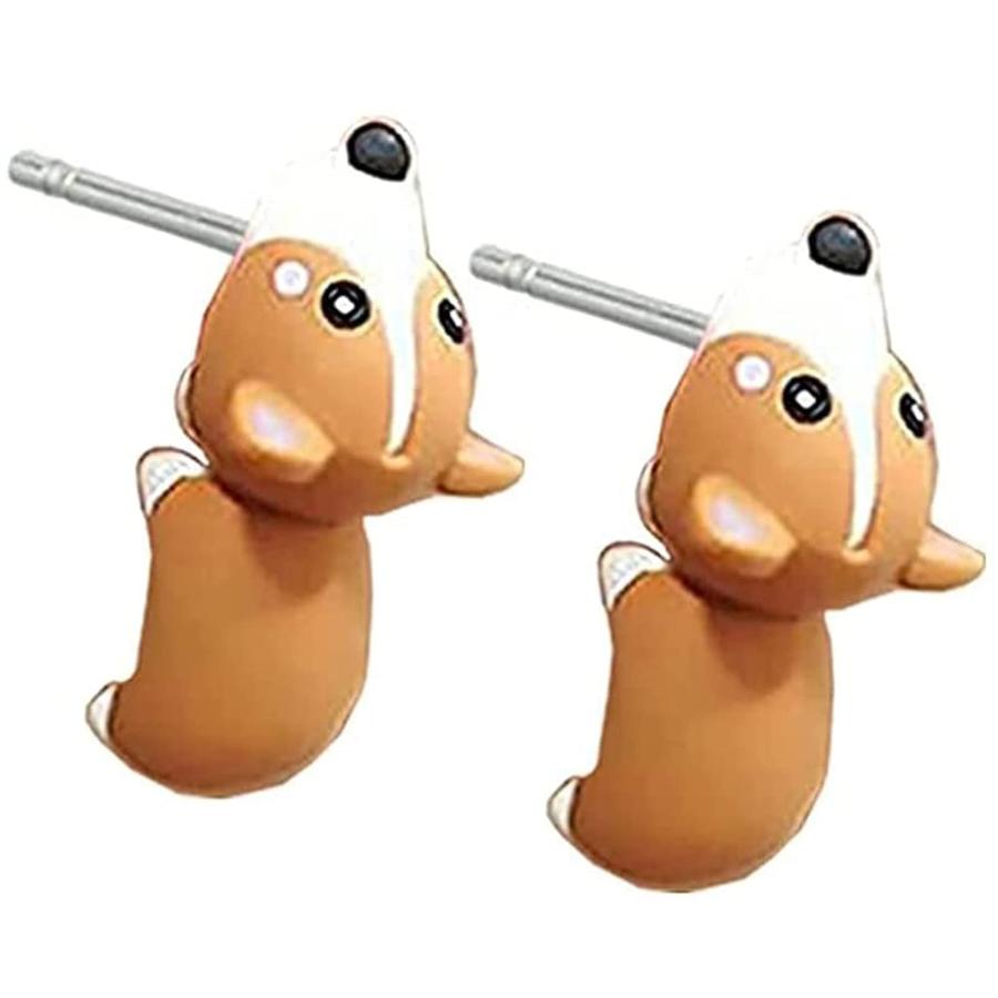 【並行輸入品】Winnerlink Fashion Earrings Cute Animal Dog Earring Studs for Gi
