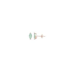 【並行輸入品】0.94cttw Brilliant Marquise Cut Solitaire Flawless Genuine Blueの画像
