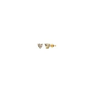【並行輸入品】1.50 ct Heart Cut Solitaire Genuine Yellow Moissanite Pair of De_2