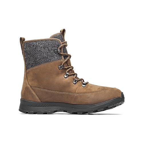 【並行輸入品】Icebug メンズ Adak Michelin Wic Woolpower, コーヒー/グレー, 24 Icebug Mensの画像