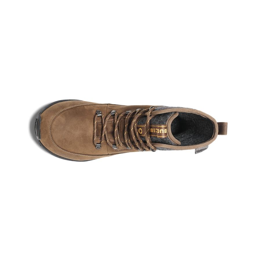 【並行輸入品】Icebug メンズ Adak Michelin Wic Woolpower, コーヒー/グレー, 24 Icebug Mensの画像