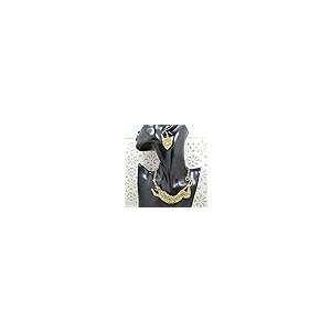 【並行輸入品】AIHIQI ヴィンテージ 合金 チェーン リンク 動物 チーター レオパード柄 ペンダント ネックレス イヤリング， 金属， 宝