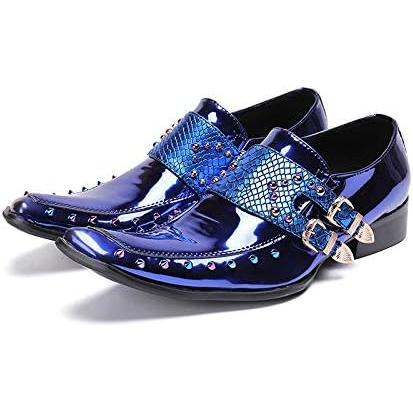 【並行輸入品】BnAnCuBuHu Men's Loafers Shoes Dress Casual Formal Leather Performanの画像