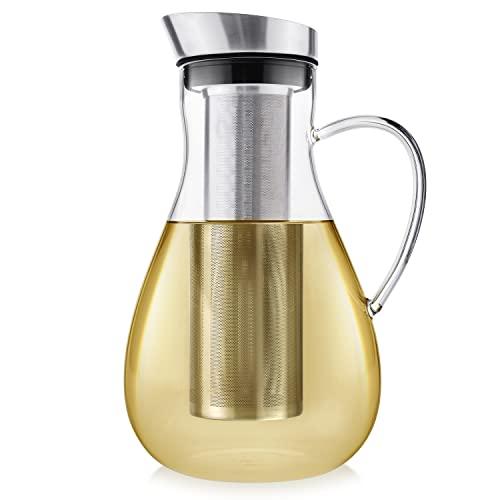 【並行輸入品】Teabloom Large Multi Brew Glass Teapot + Kettle + Pitcher (68 OZの画像