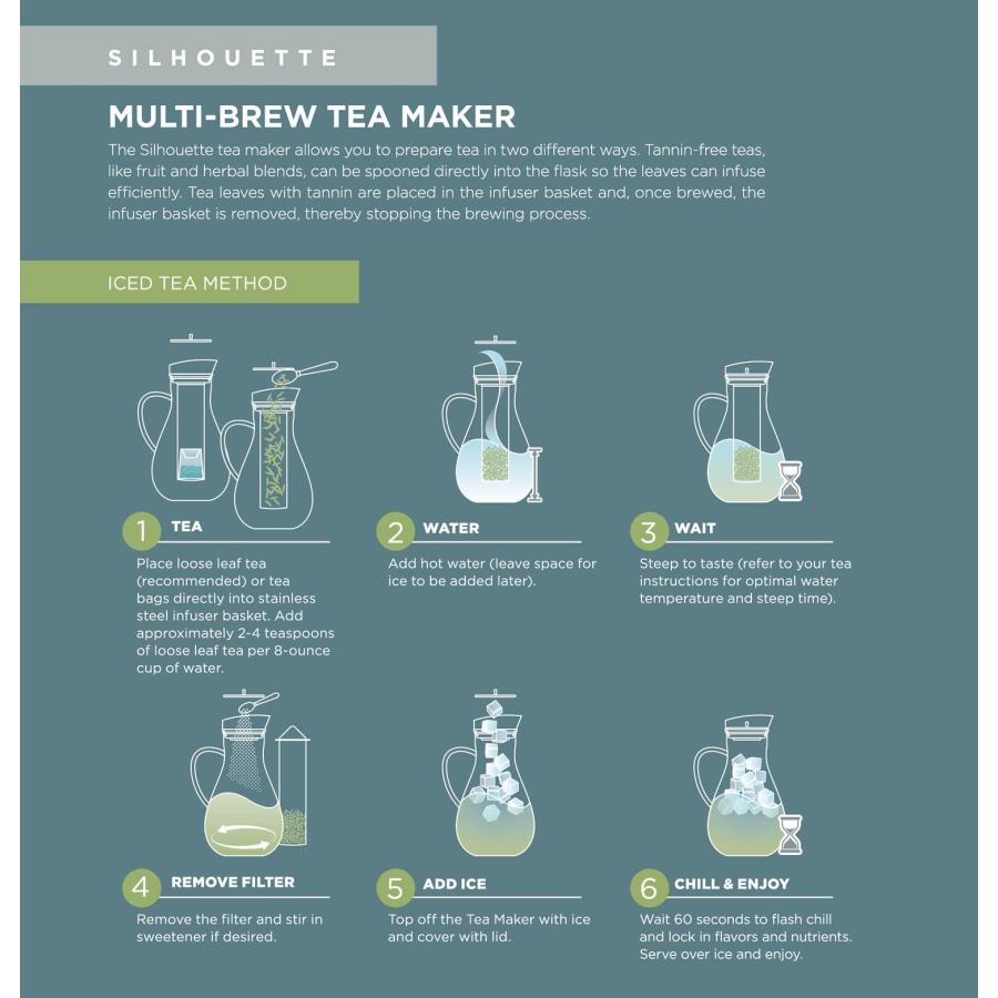【並行輸入品】Teabloom Large Multi Brew Glass Teapot + Kettle + Pitcher (68 OZの画像