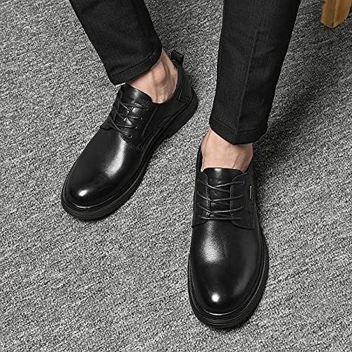 【並行輸入品】BnAnCuBuHu Men's Oxford Shoes Dress Casual Formal Classic Leather Peの画像