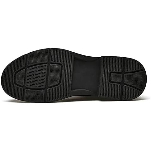 【並行輸入品】BnAnCuBuHu Men's Oxford Shoes Dress Casual Formal Classic Leather Peの画像