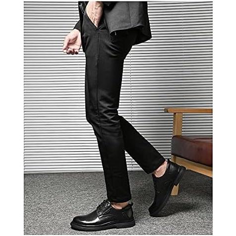 【並行輸入品】BnAnCuBuHu Men's Oxford Shoes Dress Casual Formal Classic Leather Peの画像