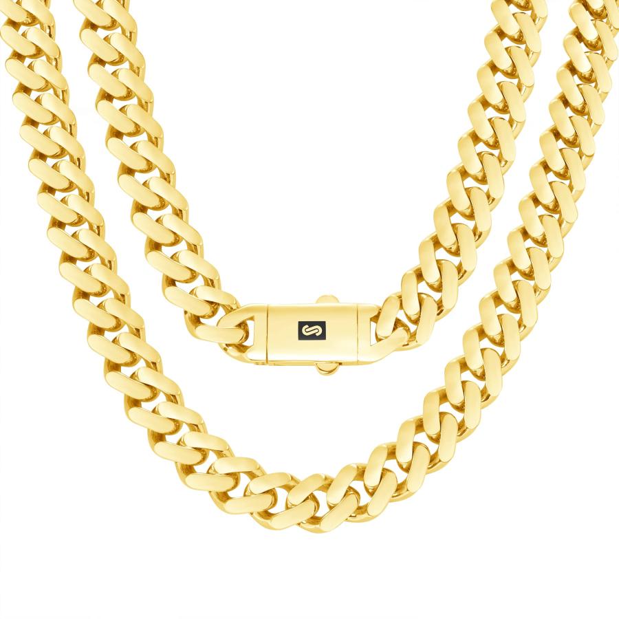 Nuragold 10K イエローゴールド 11mm ロイヤルモナコ マイアミキューバ 