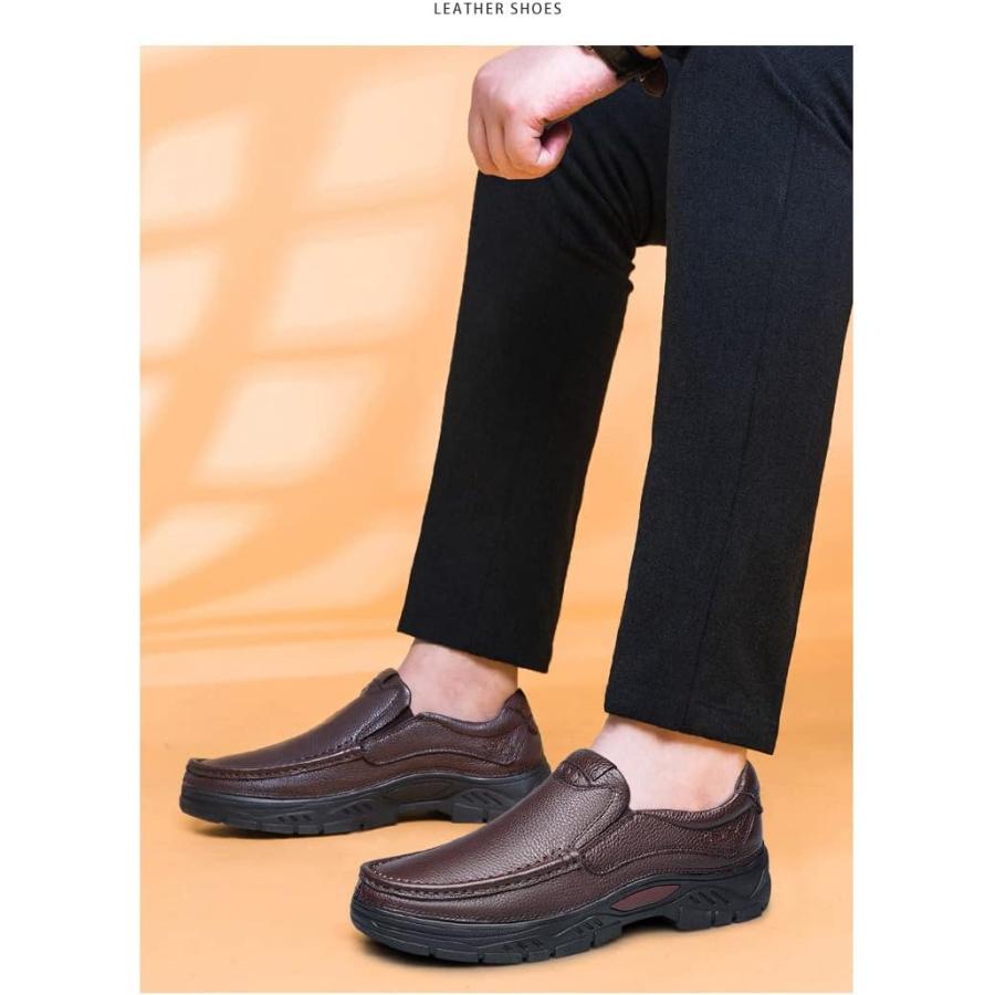 【並行輸入品】BnAnCuBuHu Men's Loafers Shoes Dress Casual Formal Classic Leather Pの画像