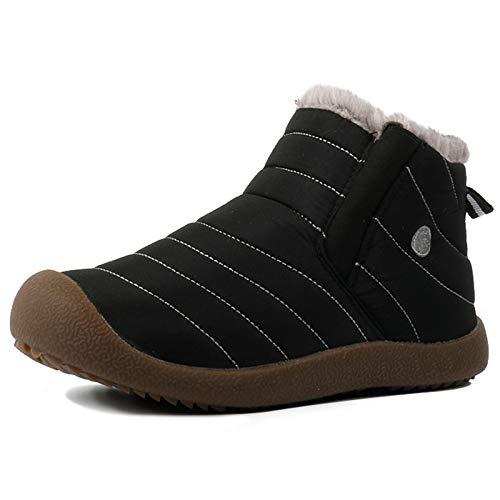 【並行輸入品】BnAnCuBuHu Men's Snow Boots Waterproof Light Weight Work Anti Sl