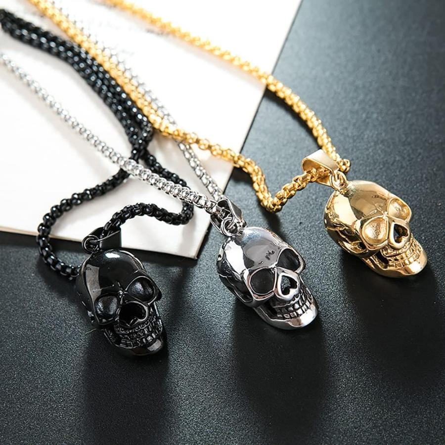 スケルトンSkullペンダント チェーン付き 【公式通販】