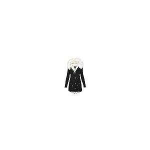 【並行輸入品】melupa Women Winter Parka Coats, Plus Size Thick Fleece Lined Plの画像
