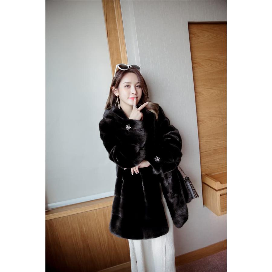 2022 Winter Fashion Plus Size Women's Mink Fur Winter Coat With  並行輸入品｜bestshop-d｜05