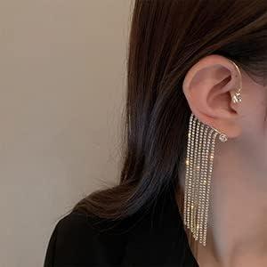 並行輸入品】CSIYANJRY99 スパークリングダイヤモンド ロングタッセル