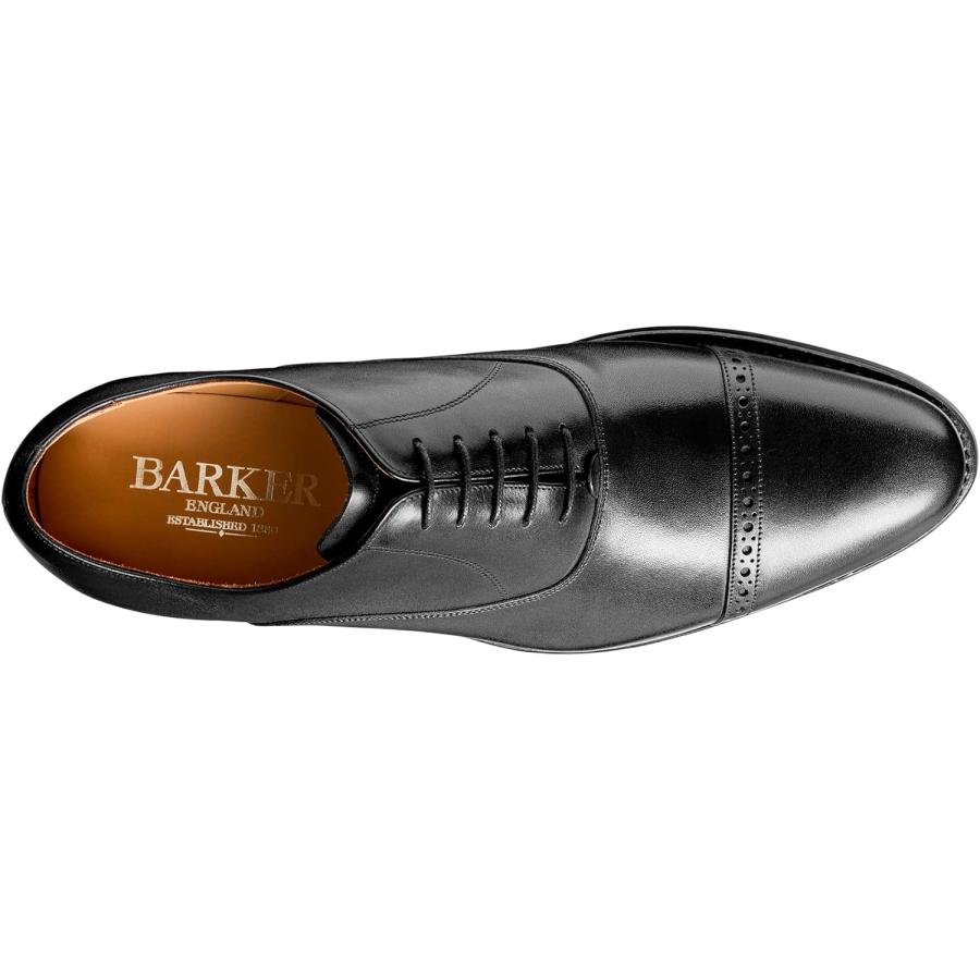 BARKER Men's Burford Leather Oxford Shoe Black　並行輸入品｜bestshop-d｜03