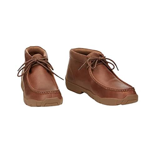 【並行輸入品】Justin Men's Cappie Cowhide Leather Casual Lace Up Shoe Moc Toeの画像