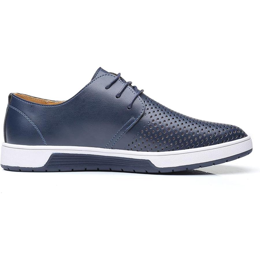 【並行輸入品】Coolchoose Men's Oxfords Shoes Classic Lace up Leather Dress Shoes Cの画像