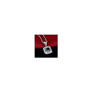 【並行輸入品】Ayoiow 925 Sterling Silver Wedding Necklace and Earring Set withの画像